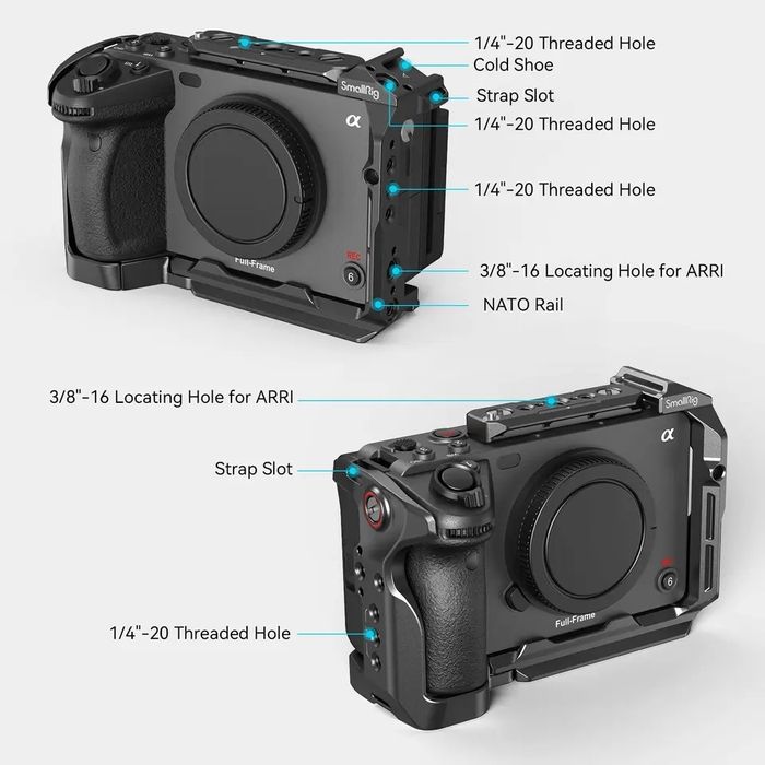 Клітка для камери SmallRig Cage 4183 для Sony FX3 FX30