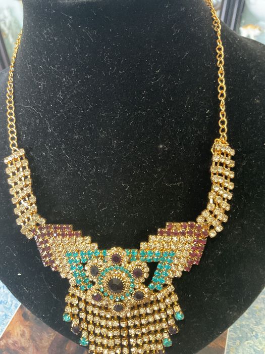 Colar biju peça de noite