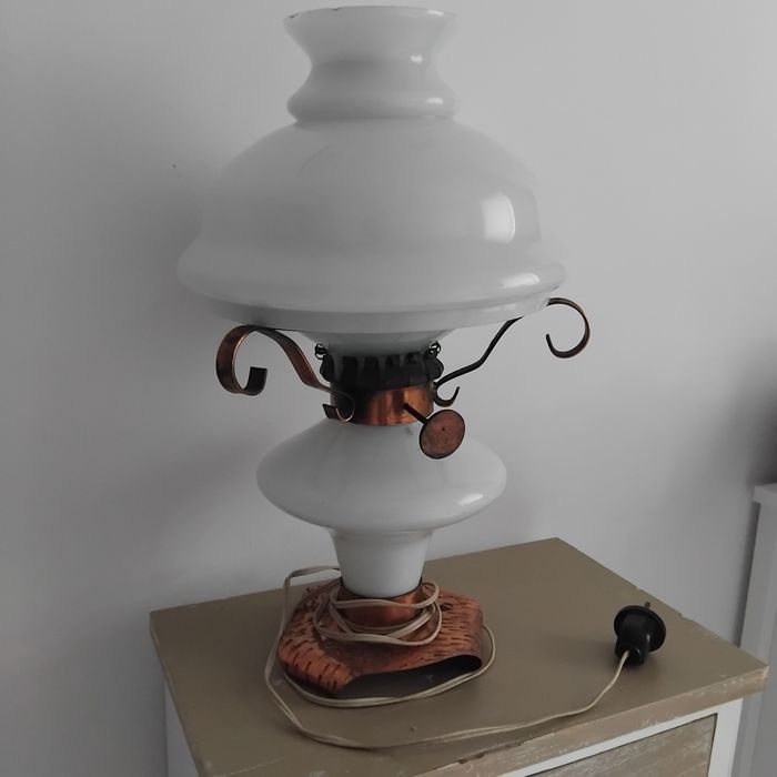 Lampa retro z PRL