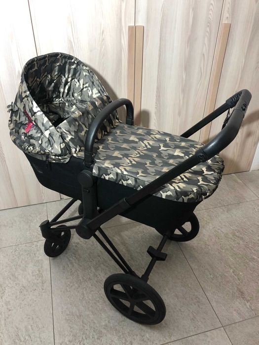 Cybex Priam Butterfly kompletny zestaw gondola spacerówka nosidełko