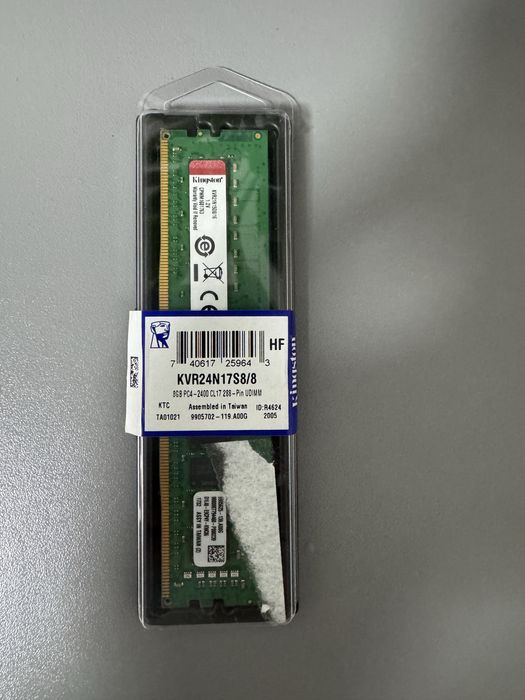 Оперативна памʼять DDR4. Kingston 2133 16 гб
