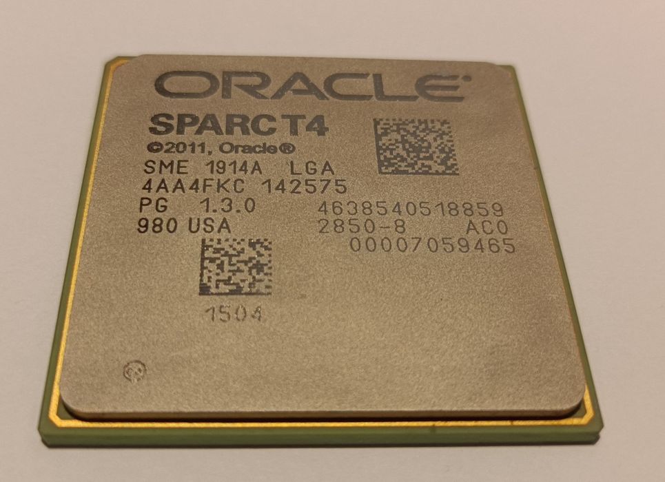 Proces Oracle SPARC T4 Kolekcjonerski