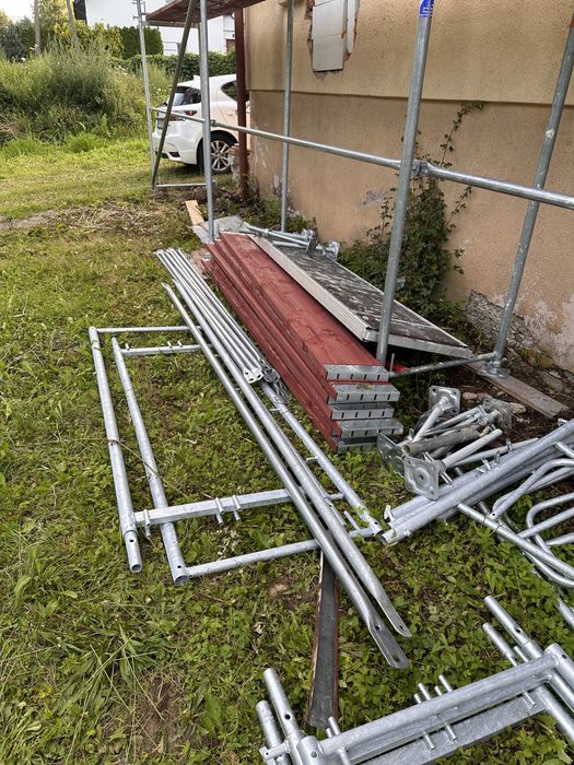 Rusztowanie elewacyjne Plettac P70 Wynajem +20 ramek warszawki