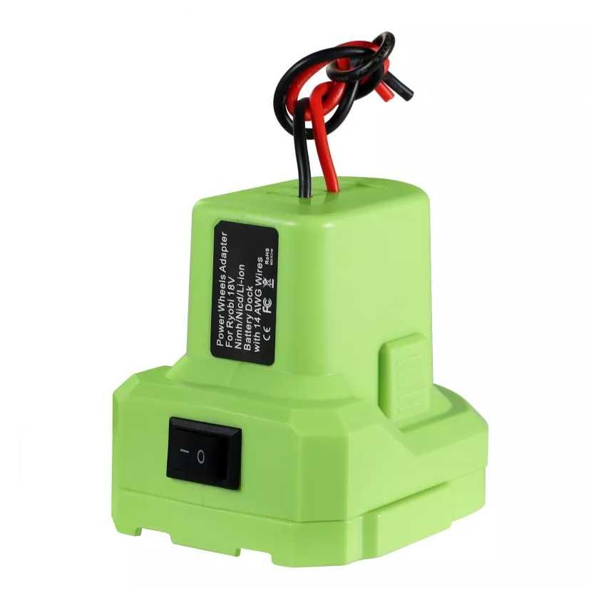 Adapter do akumulatora Ryobi 18V, złącze napięcia do baterii ONE +