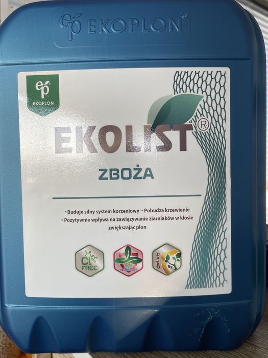 Ekolist zboża standard nawozy dolistne