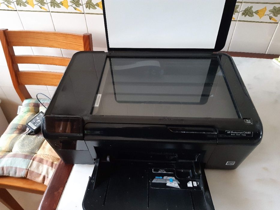 Impressora HP Photosmart C4680+Teclado Microsoft wireless