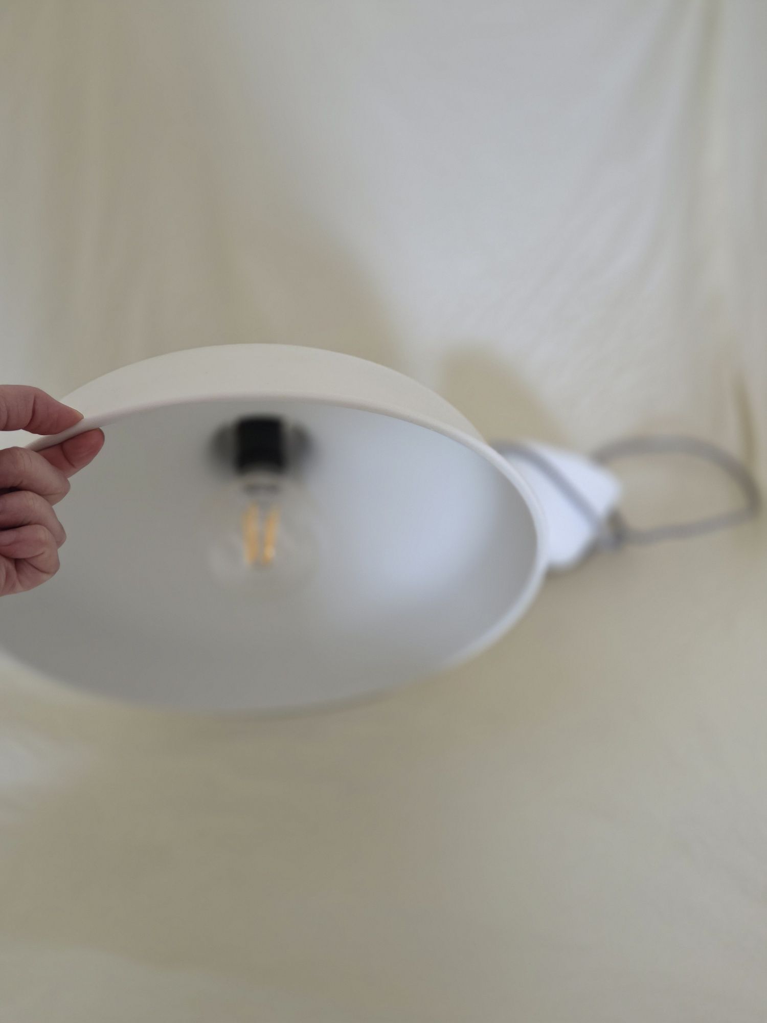 RANARP lampa wisząca ikea
Lampa wisząca, kremowy, 38 cm