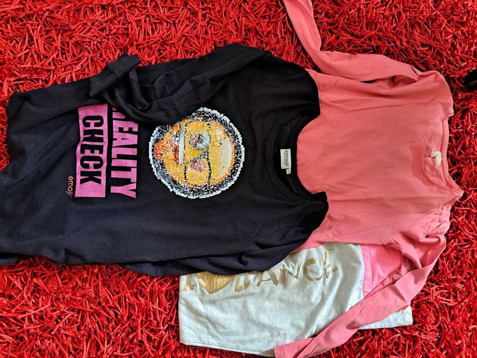 Bardzo duży zestaw paka ubrań jesienno zimowych