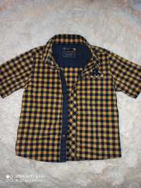 Стильна рубашка, сорочка для мальчика,хлопчика NEXT80-86