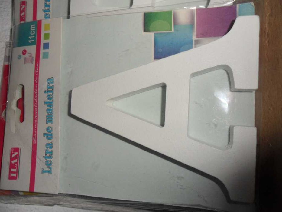 Conjunto de 3 Letras Madeira
