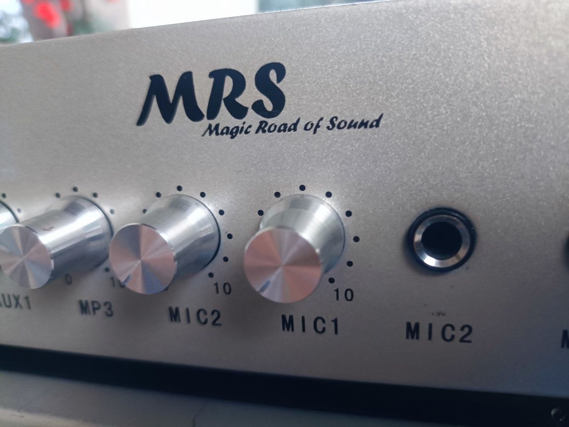 Magic Road of Sound MRS USB mikrofon PREAMP AUX nie Pioneer Technics