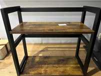 Regał bambusowy na blat – rustykalny organizer w stylu loft