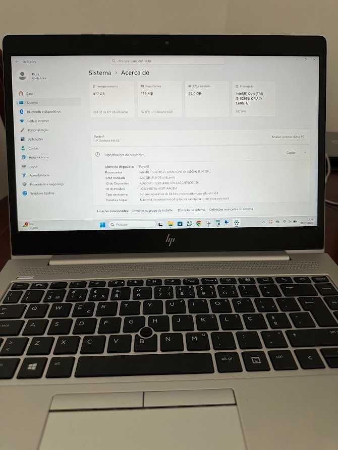 PC Notebook HP EliteBook 840 G6