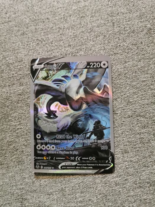 Karta pokemon Lugia V 86/195