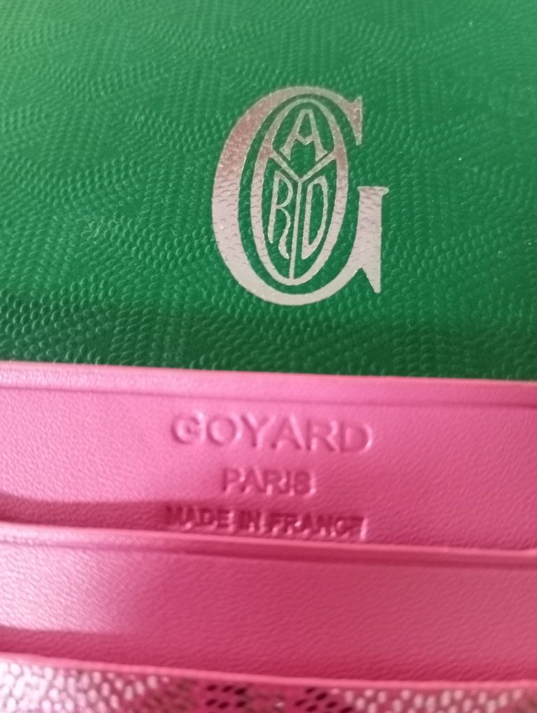 Cardhollder Goyard portfel y2k drill