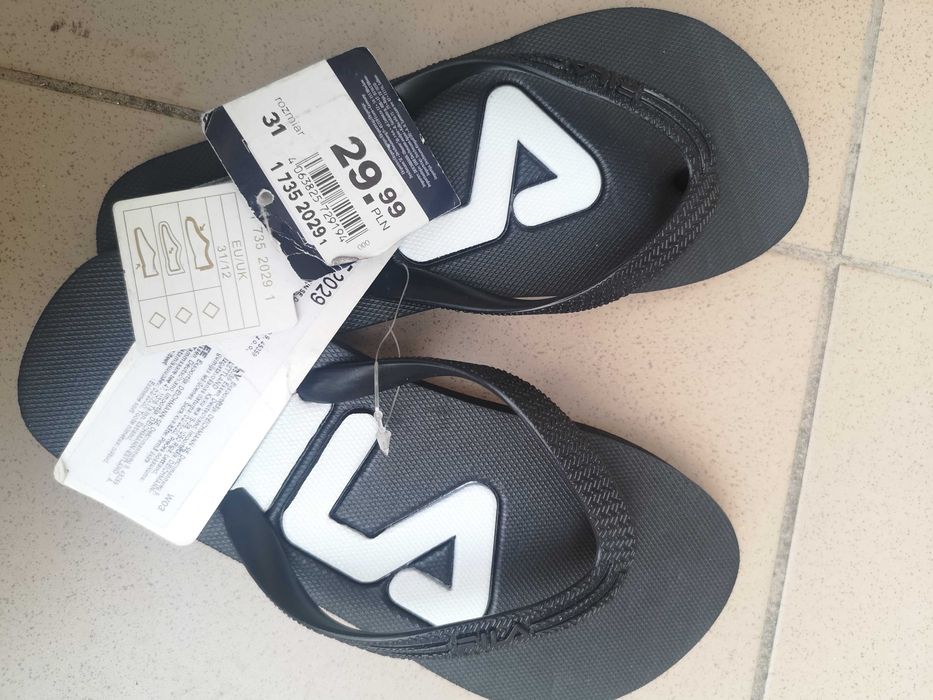 Klapki, japonki dziecięce