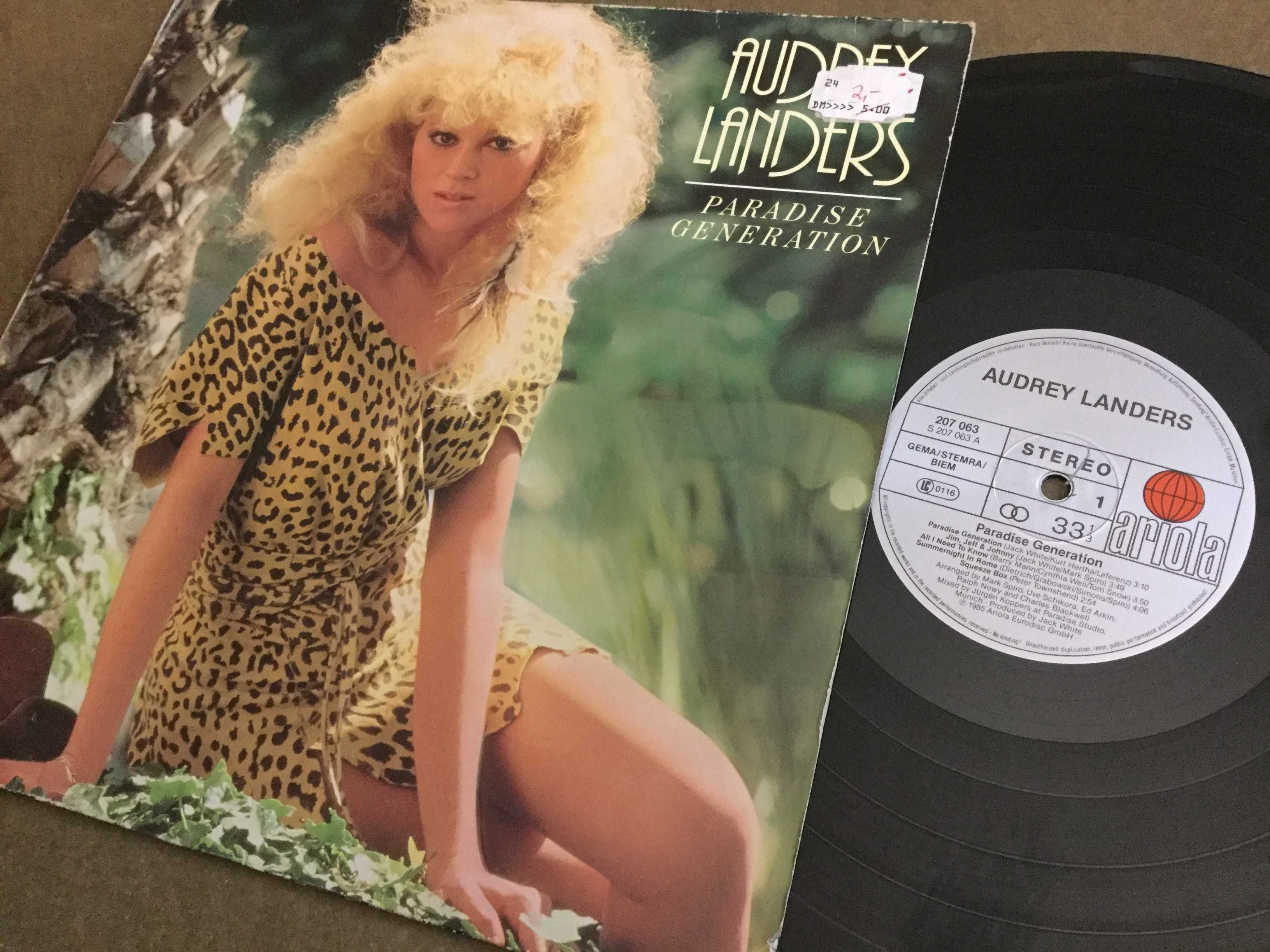 Audrey Landers - Zestaw 3LP (Manuel Goodbye, Let Your Love Flow)