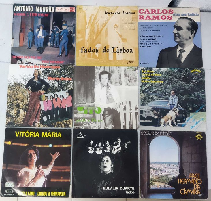 Vinil. Lote 50 Singles Música Portuguesa