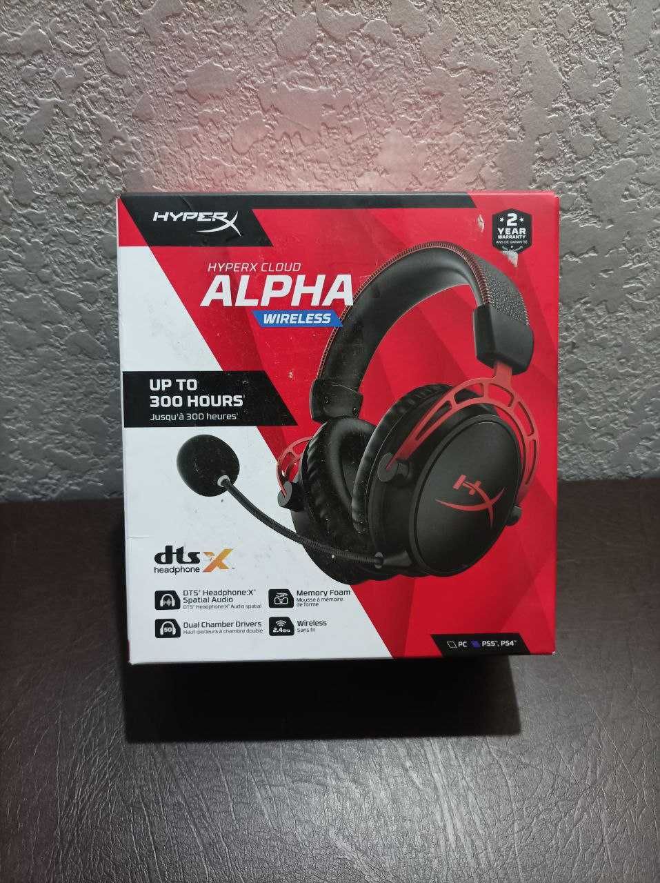 HyperX Cloud Alpha Wireless Black/Red