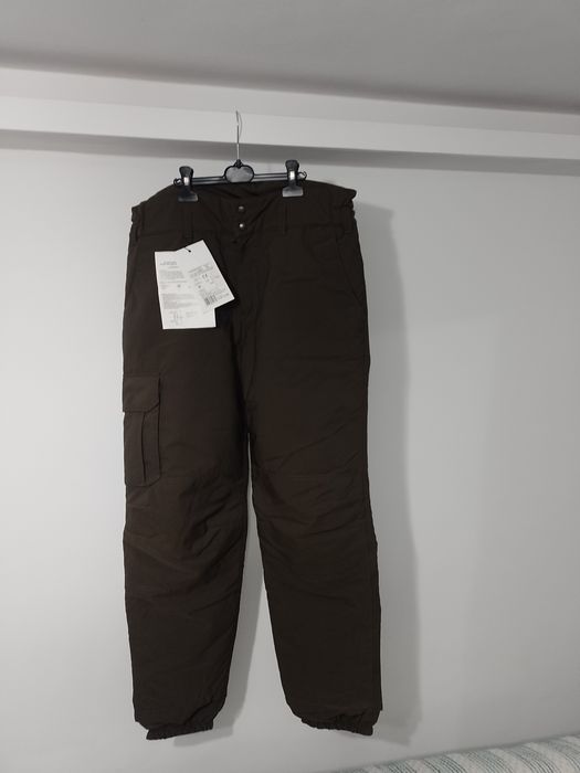 Spodnie ocieplane trekingowe myśliwskie wędkarskie XL