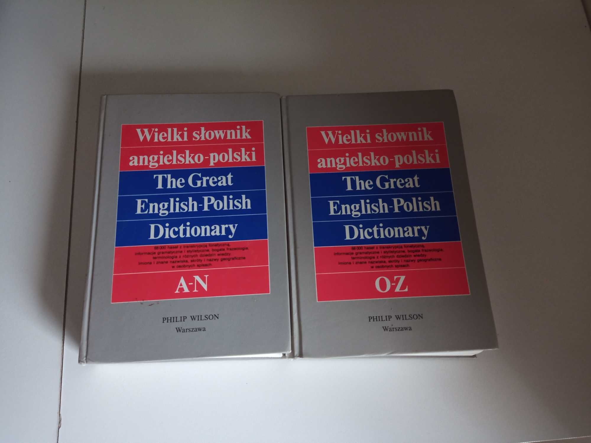 Philip Wilson - Wielki słownik angielsko-polski PWW. 2 tomy
