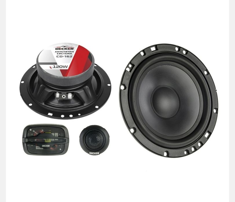 Компонента акустика Decker CD-162 (16см динаміки )