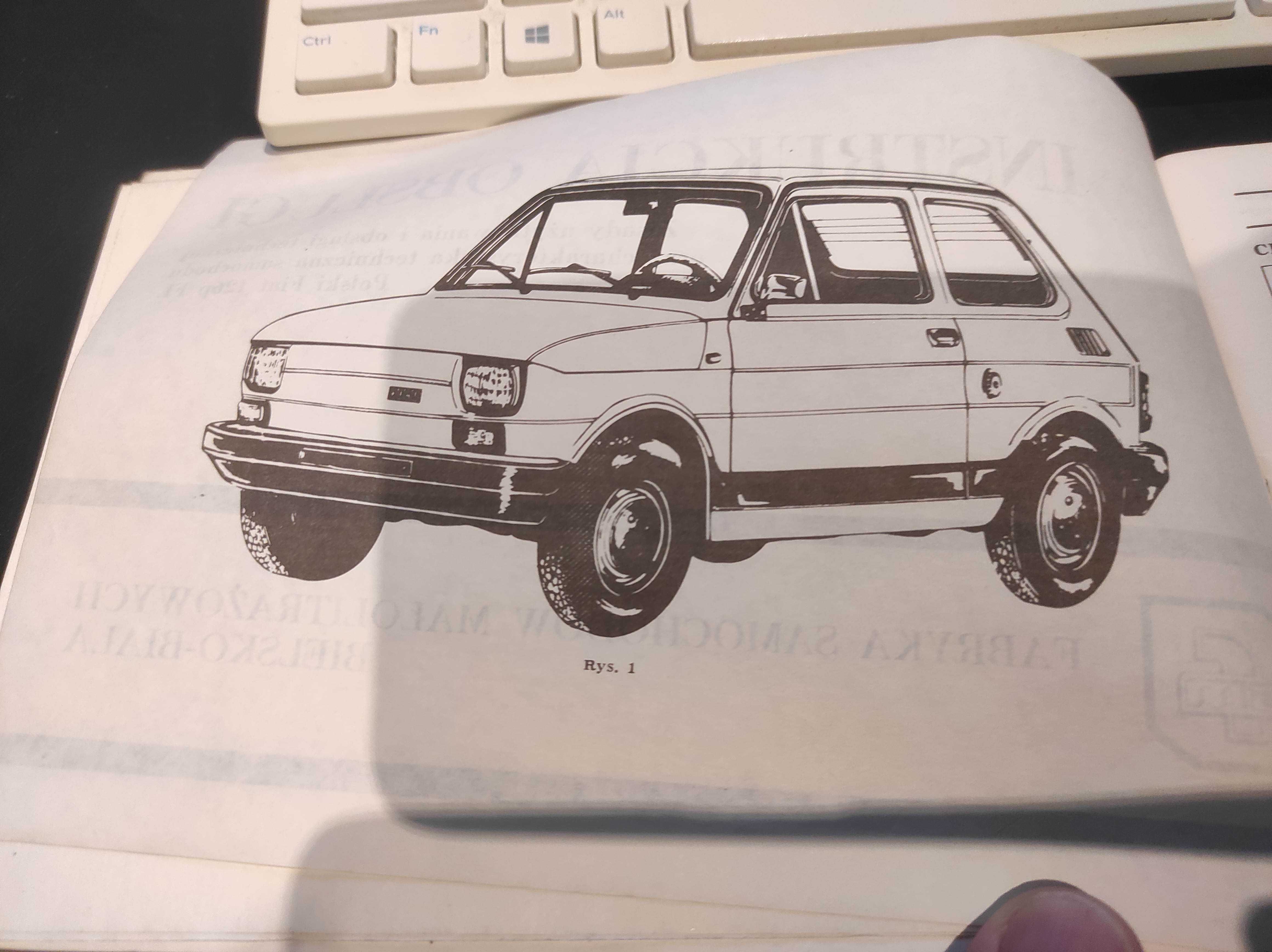 Instrukcja obsługi Polski Fiat 126p - wydanie 5 - 1990