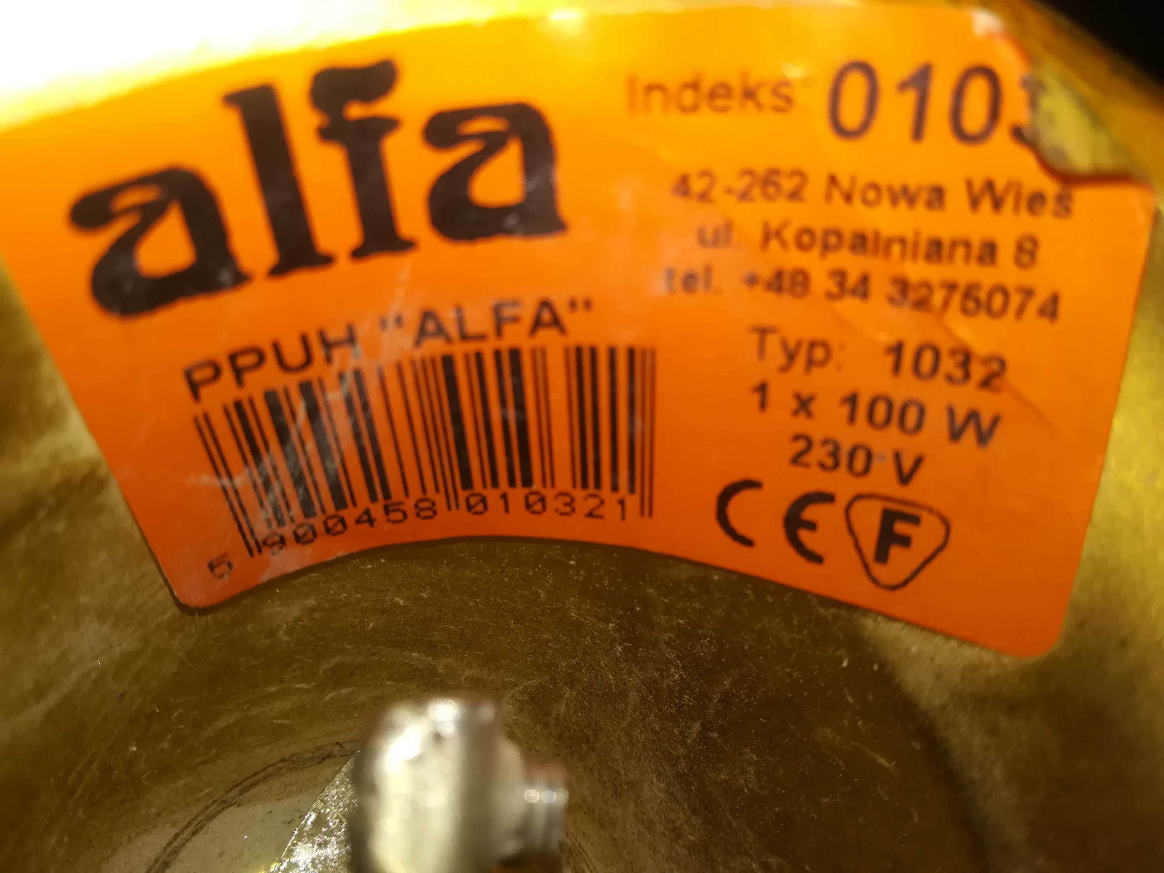 Retro lampa wisząca ze szklanym kloszem E14
