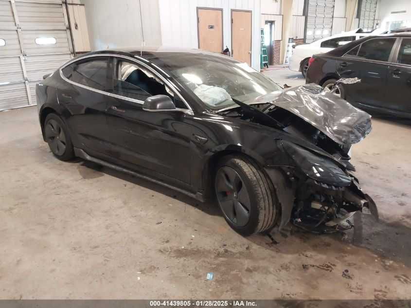 Разборка 2018 Tesla Model 3 Черная PBSB