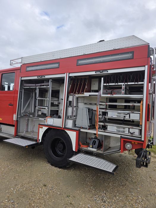 Man 14 224 4x4 Ziegler Pożarniczy Straż Pożarna Wóz Strażacki