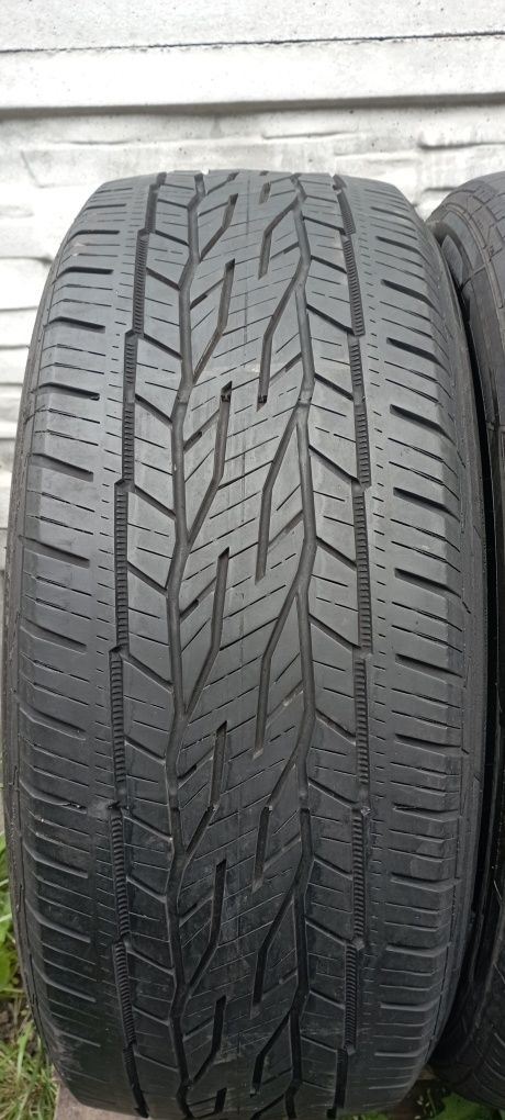 Continental 225 55 r18 4шт 2шт шини літні б'у резина з Європи