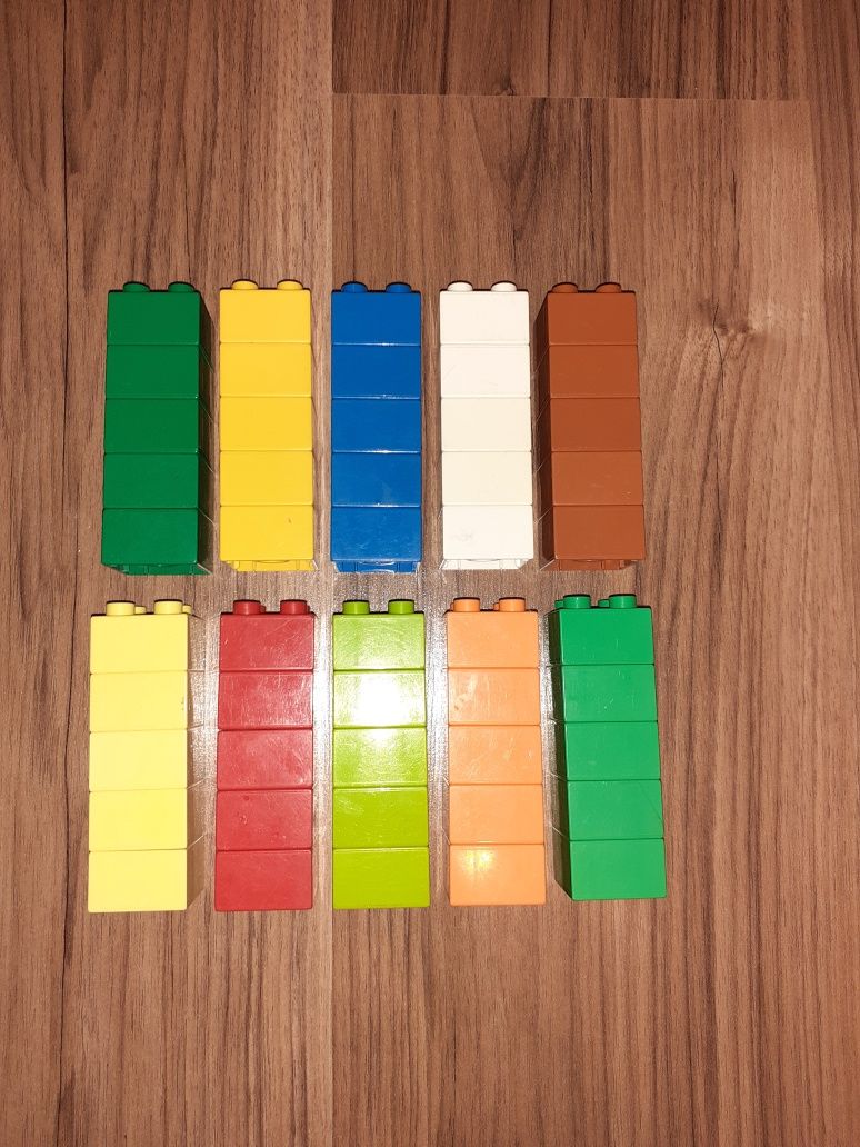 Klocki Lego Duplo 2x2 - 50 sztuk
