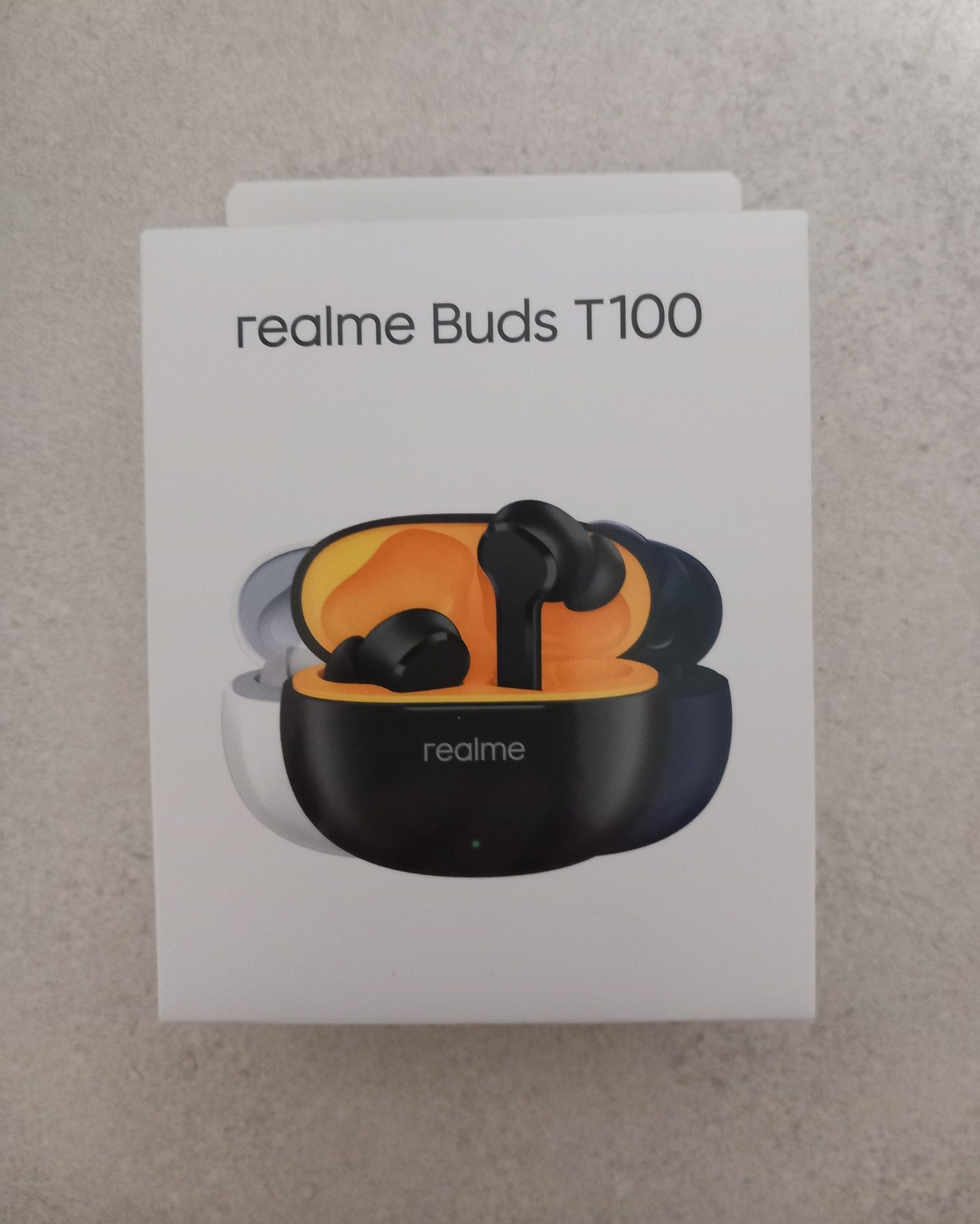 Słuchawki białe bezprzewodowe "Realme Buds T100