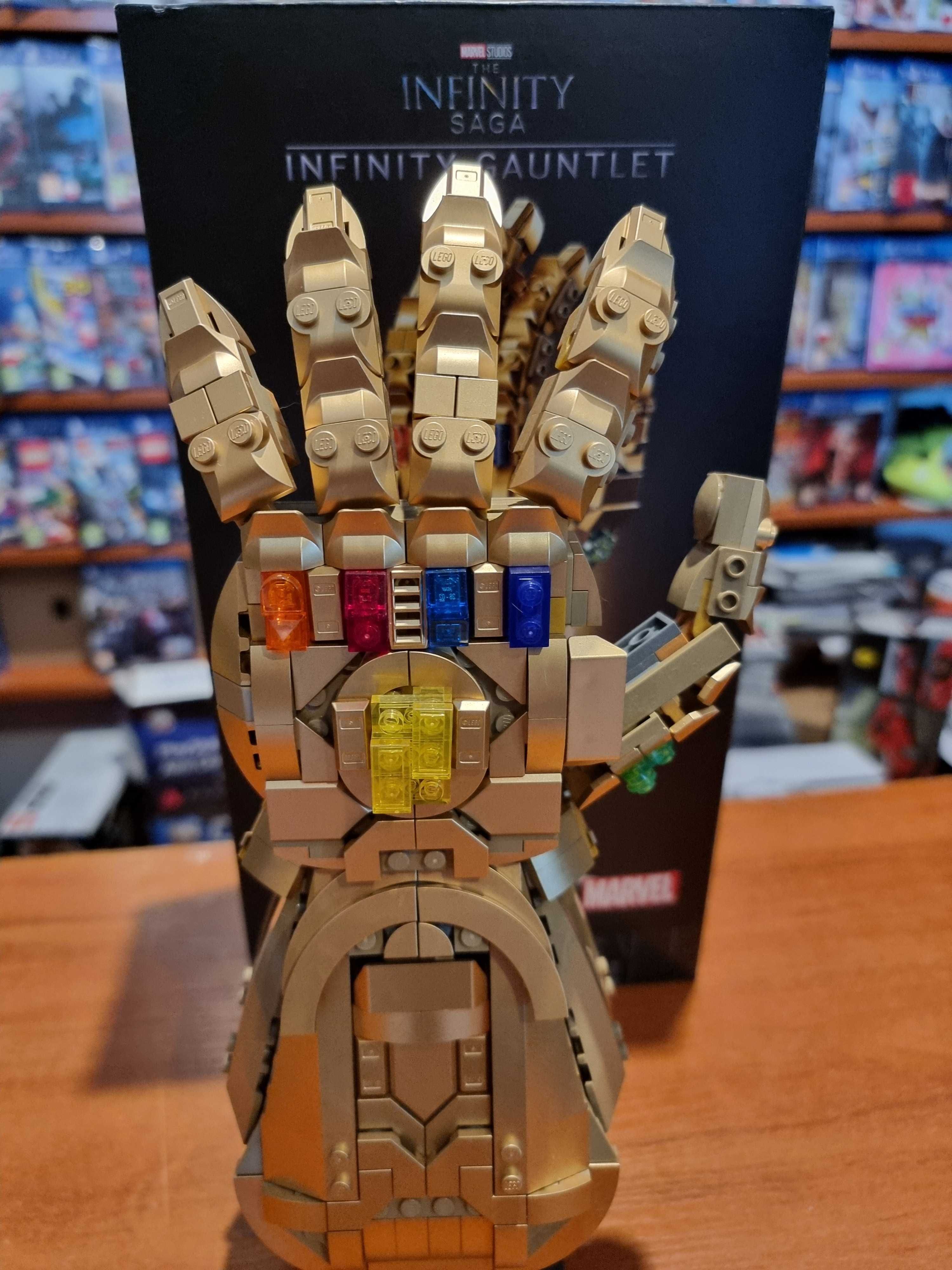 KLOCKI LEGO Rękawica Nieskończoności Marvel Infinity Saga 76191 Poznań