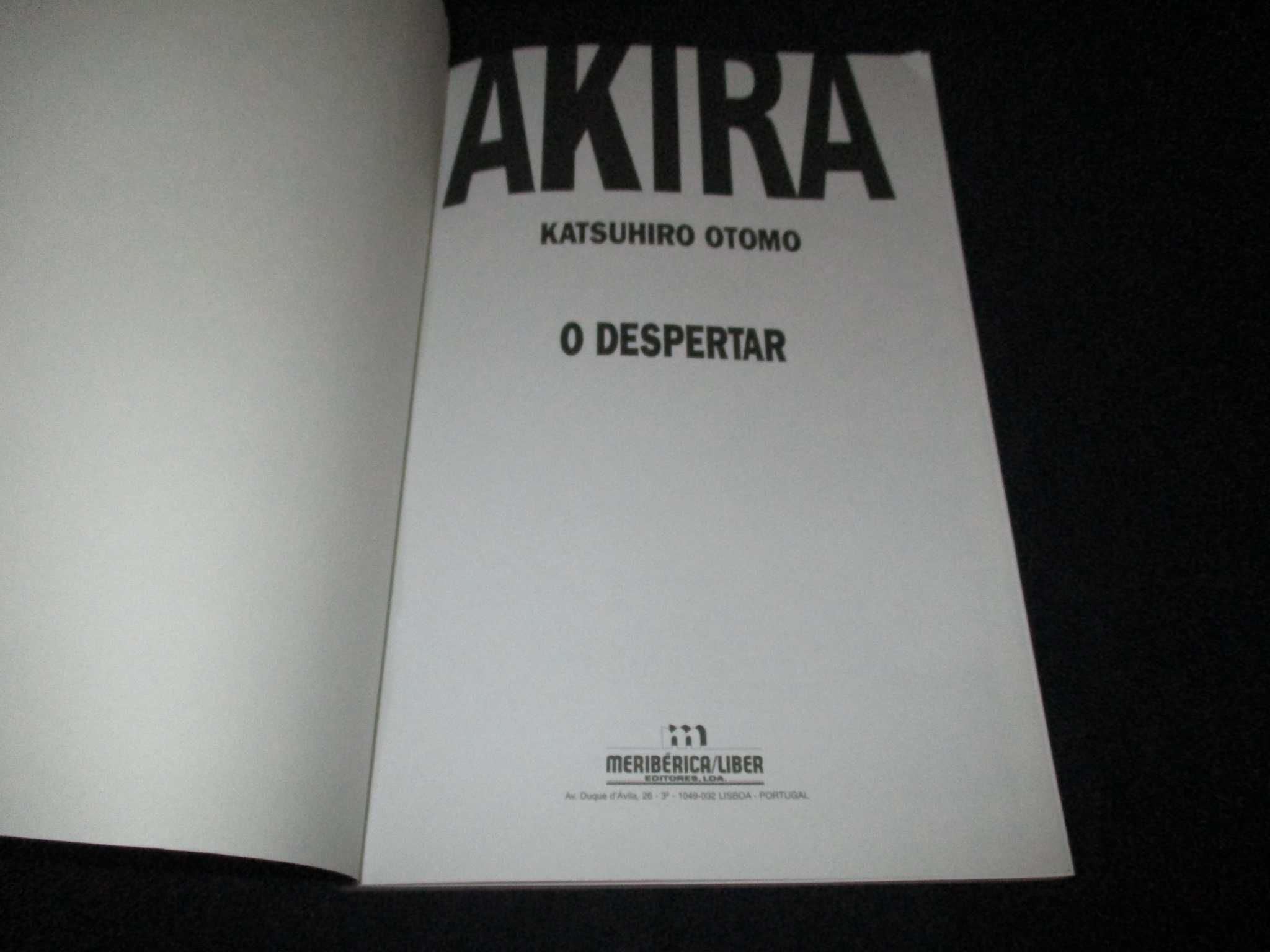 Livro O Despertar Akira 5 Katsuhiro Otomo Meribérica Liber