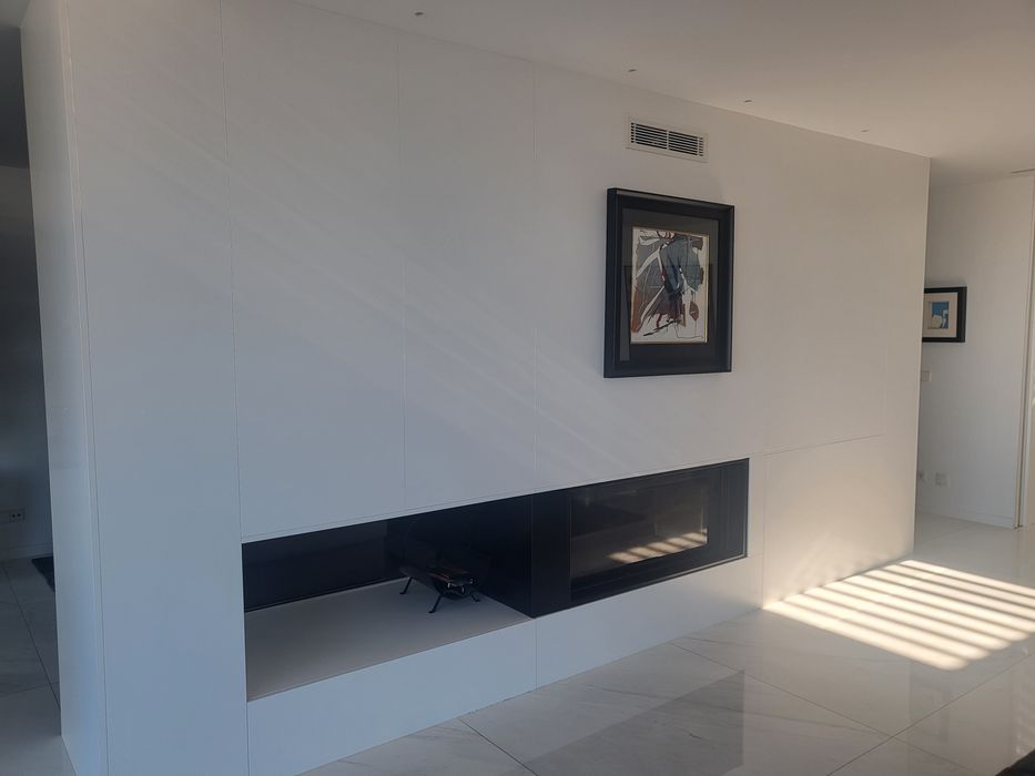 Movel com lareira embutida - pode ser vendido em separado