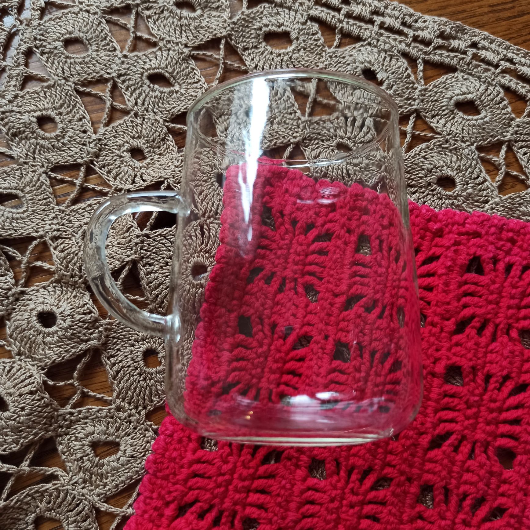 Zestaw szklanek z rączką 2szt. 260ml.