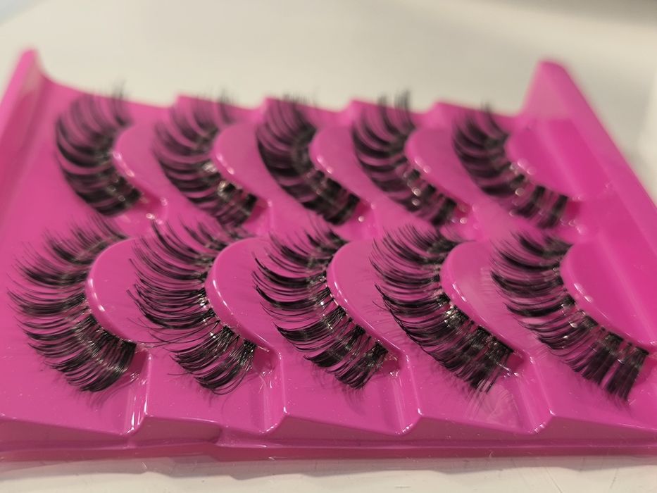 Sztuczne rzęsy na pasku 5 par