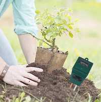 Aparelho para verificação solo do jardim ou plantas no interior casa