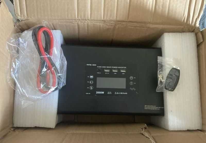 Якісний та потужний інвертор DATOUBOSS 48V/2000W(4000W)