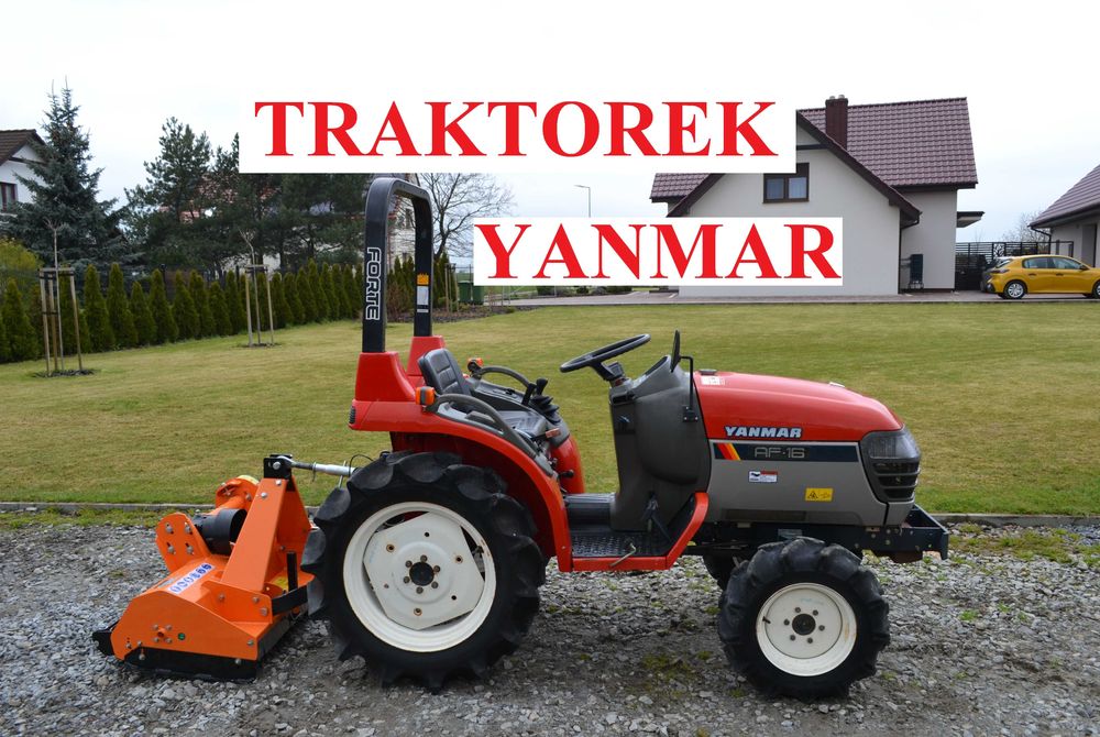 Yanmar AF traktorek traktor minitraktorek