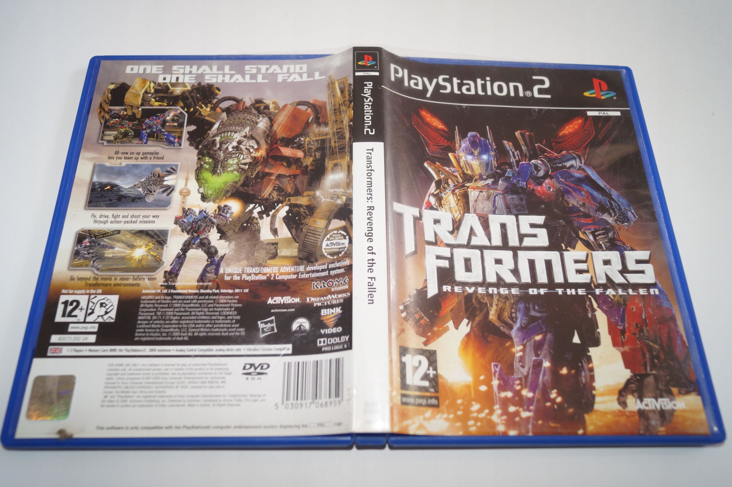 Gra Transformers Revenge Of The Falen (Ps2)