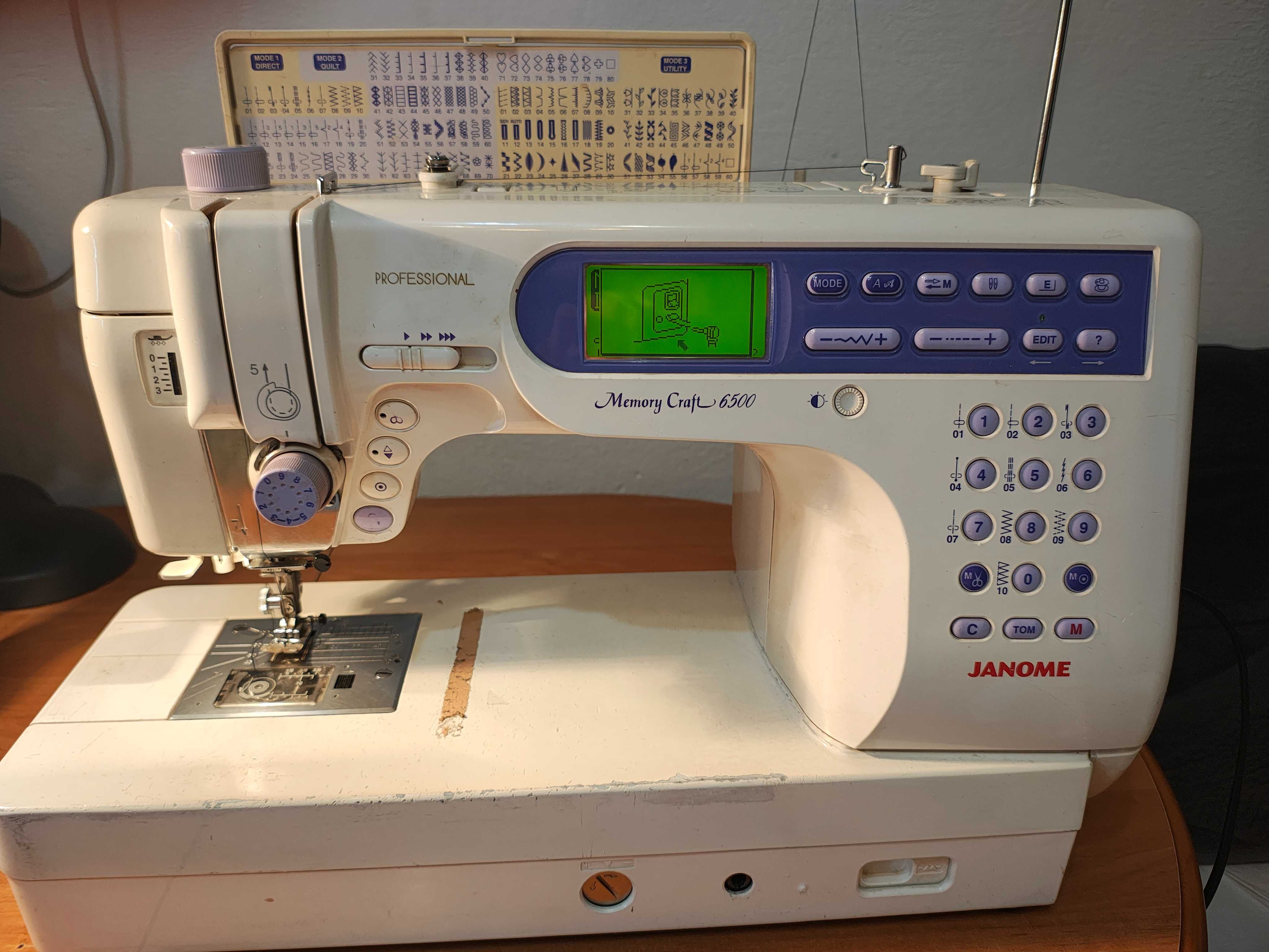 Maszyna do szycia JANOME Memory Craft 6500 Professional