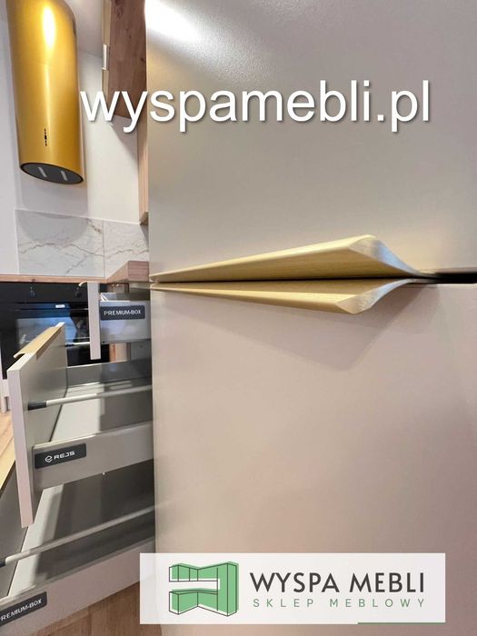 Nowe meble kuchenne narożne kaszmir dąb 270x120cm każdy wymiar kuchnia