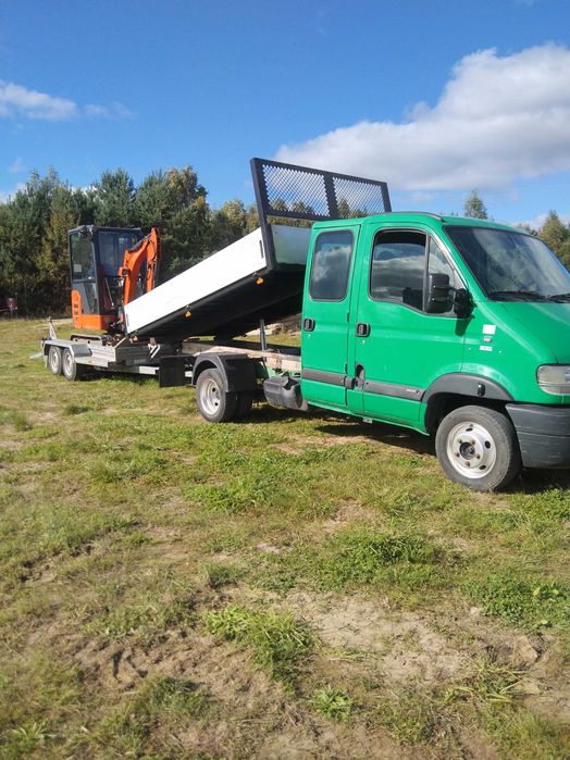 Usługi minikoparki koparki wywrotka wynajem prace ziemne