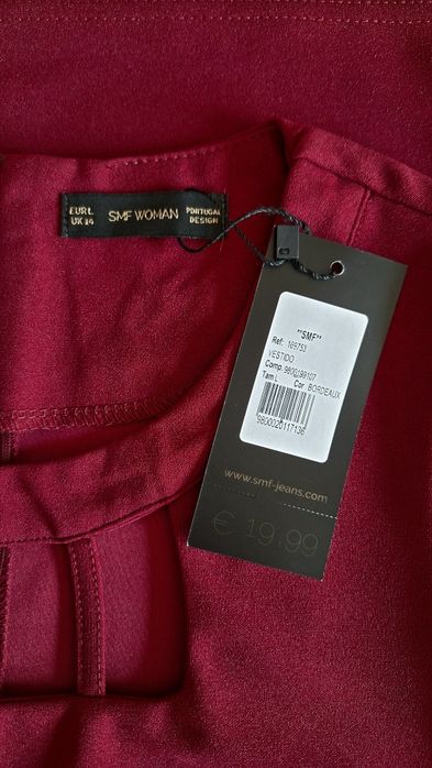 Vestido bordeaux (SMF)