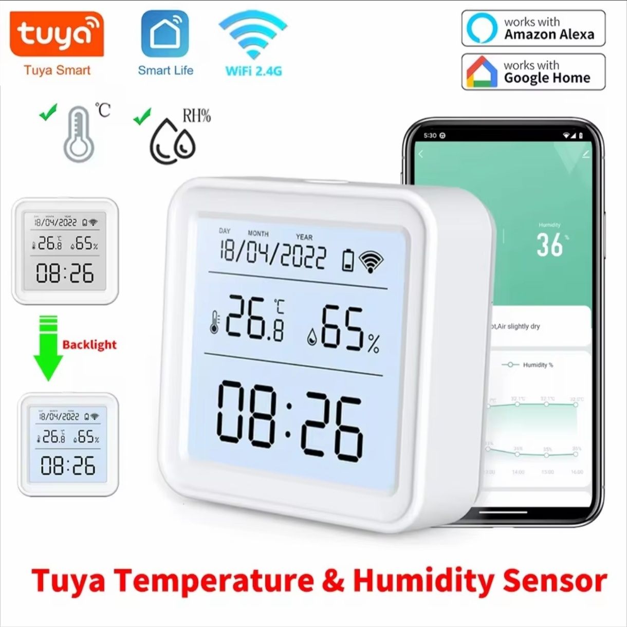 3 Sensores de temperatura e umidade