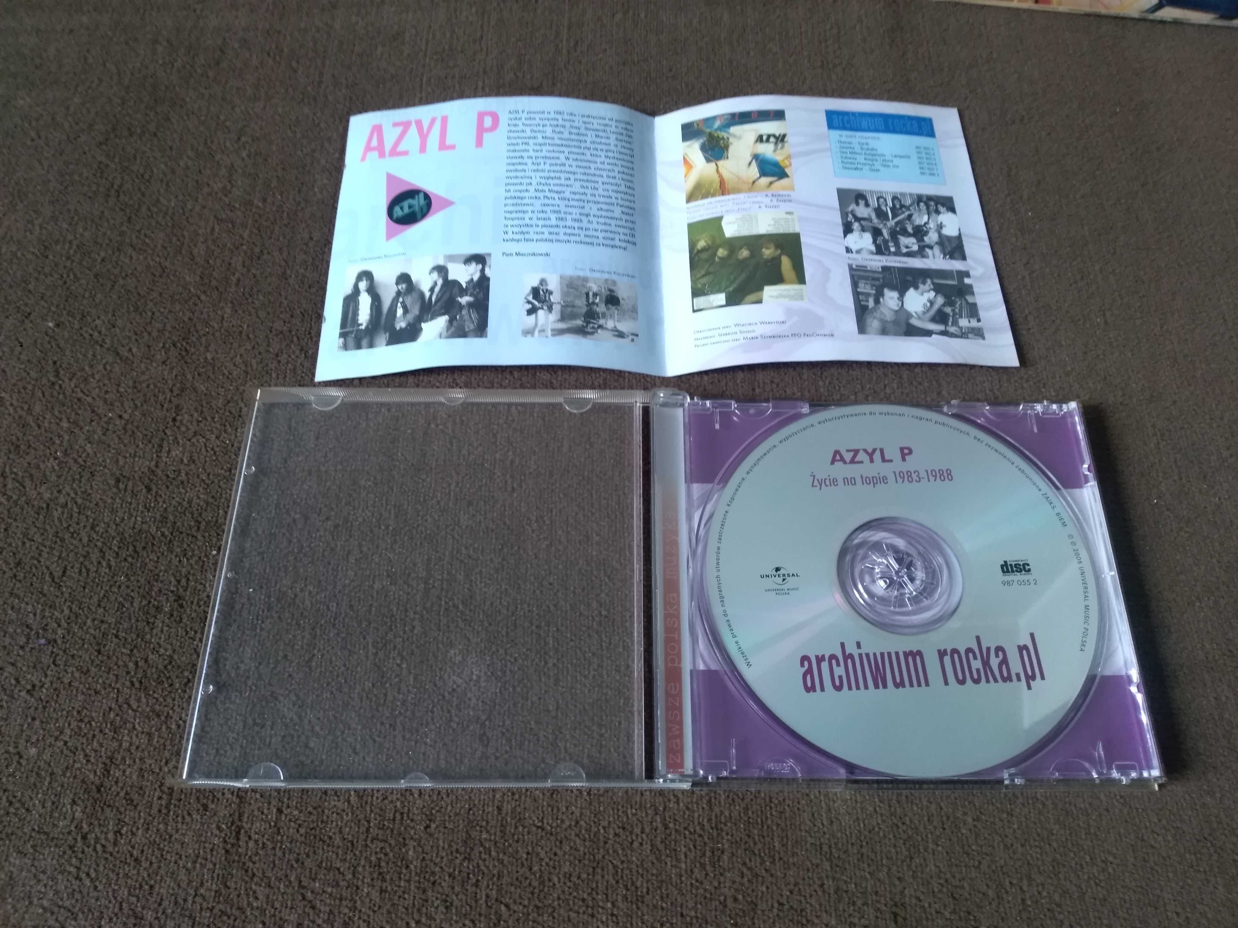 Azyl P. Życie Na Topie. 2005 Universal.