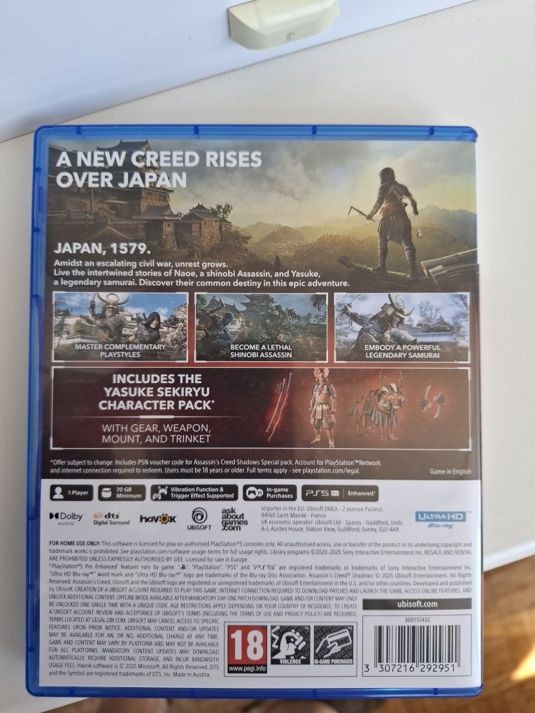 Assassin's Creed Shadows PS5 ігри игры playstation