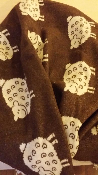 Manta 100% pura lã virgem -  Ovelhas